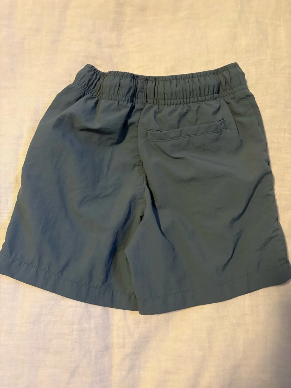 Boys Elastic-Waist Dock Shorts - Black, Gray, Blue, Green